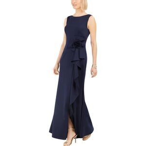 Jessica Howard Midnight Blue Maxi Dress